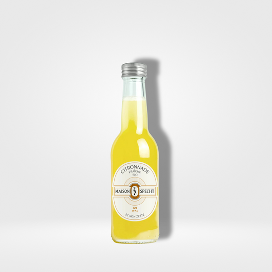 Maison SPECHT Citronnade fraîche et son zeste Bio verre - 12 x 25cl