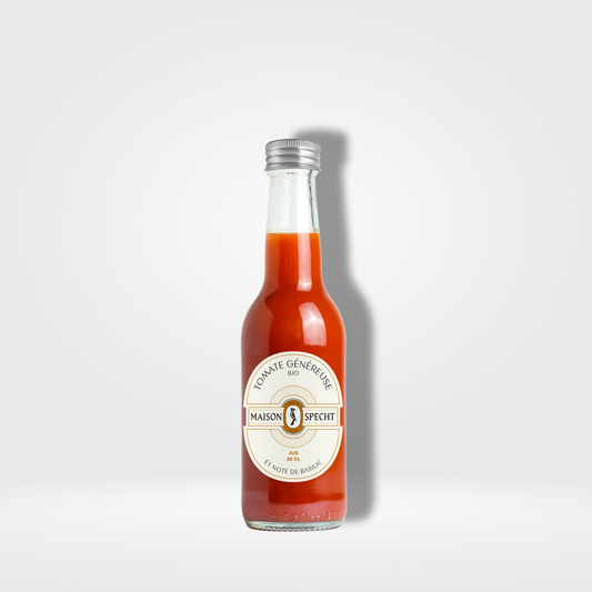 Maison SPECHT Tomate généreuse et note de basilic Bio verre - 12 x 25cl